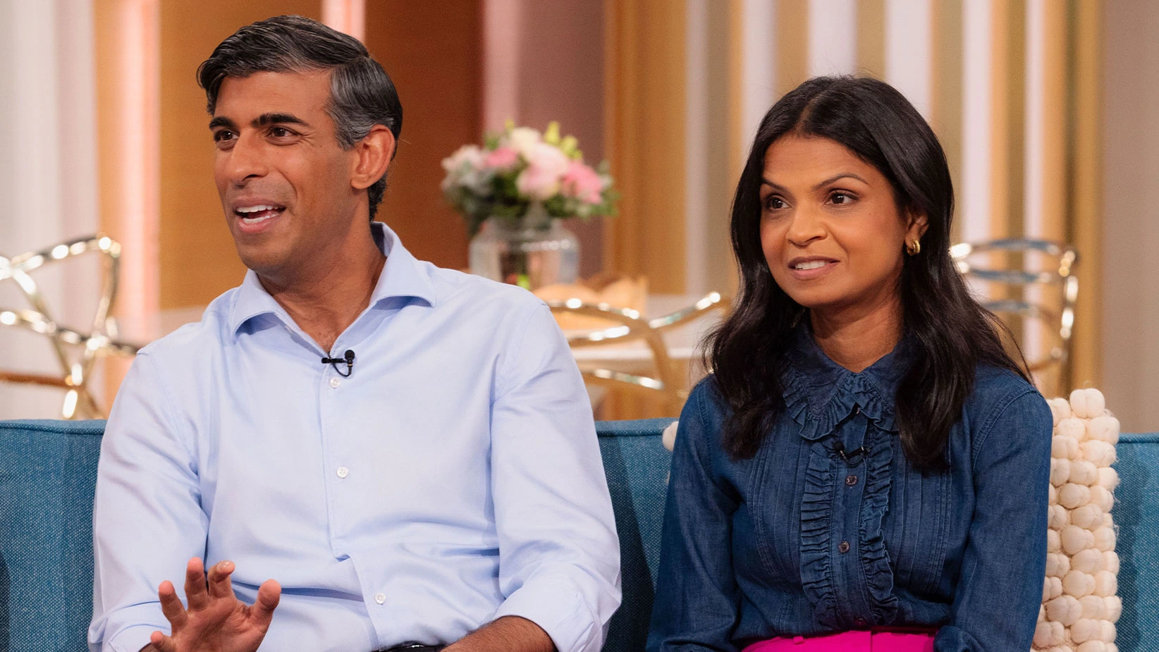 Former UK PM Rishi and Akshata Murty