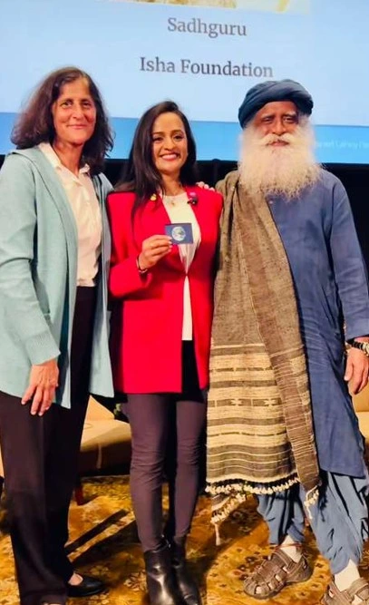 Sadhguru, Sunita Williams & Kavya Manyapu
