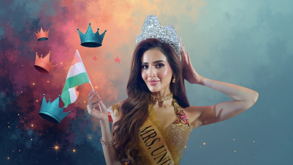 Sherry Singh Makes History as the First Indian to Win the Mrs Universe 2025 Crown After 48 Years
