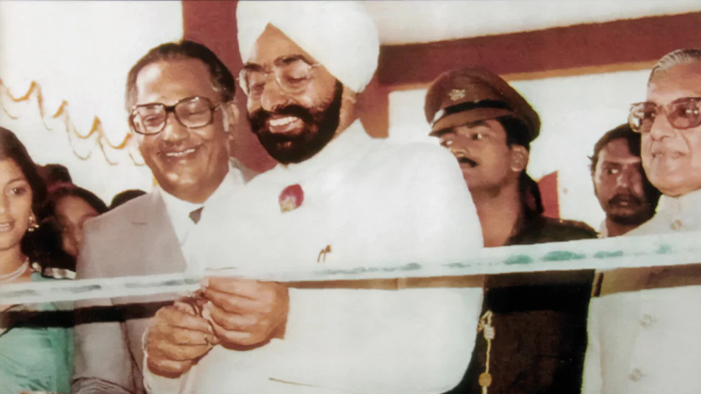 Zail Singh, then President of India Inaugurated Apollo Hospital in 1983