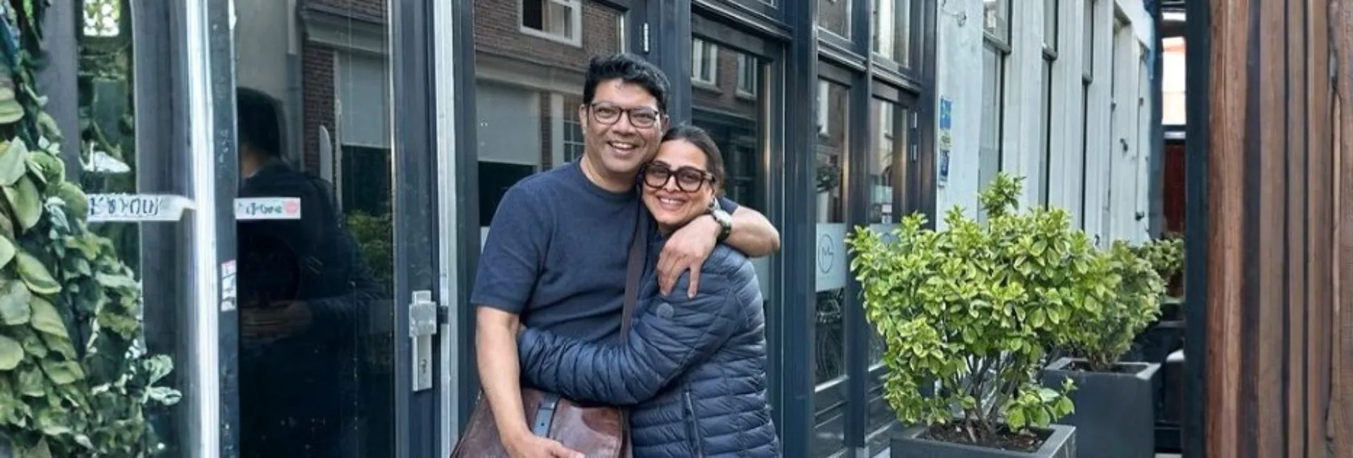 Aparesh Ranjit and Shilpa Shirodkar