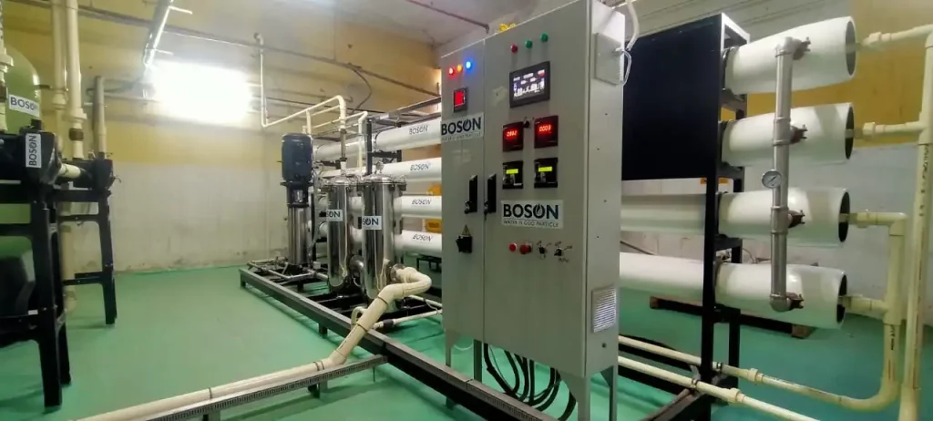 Boson Whitewater's water treatment facility