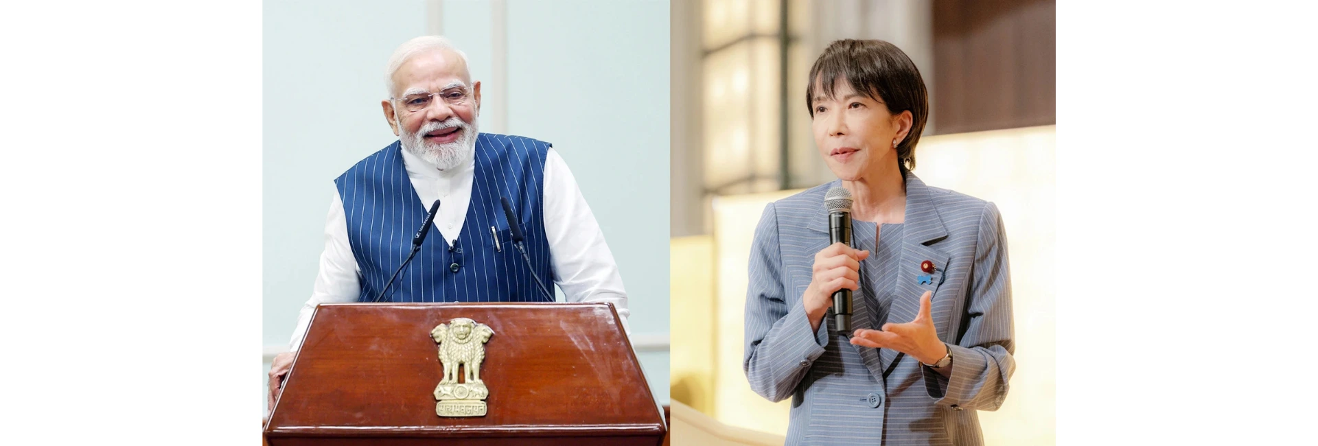 Narendra Modi - Sanae Takaichi