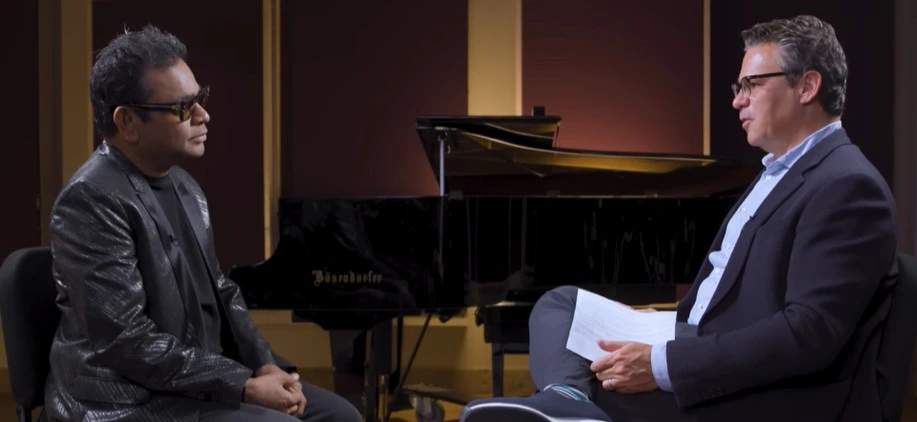 AR Rahman with Jim Lucchese