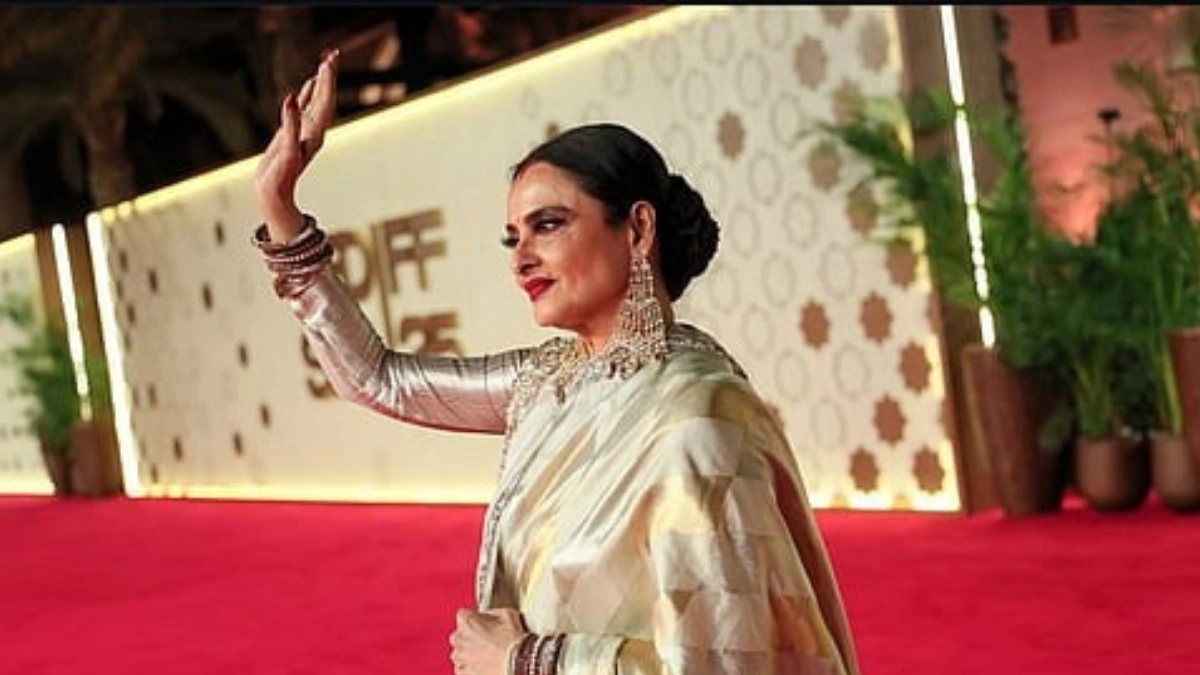 Rekha Honoured at Red Sea International Film Festival During Special Umrao Jaan Showcase