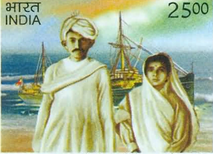 Gandhis return to India