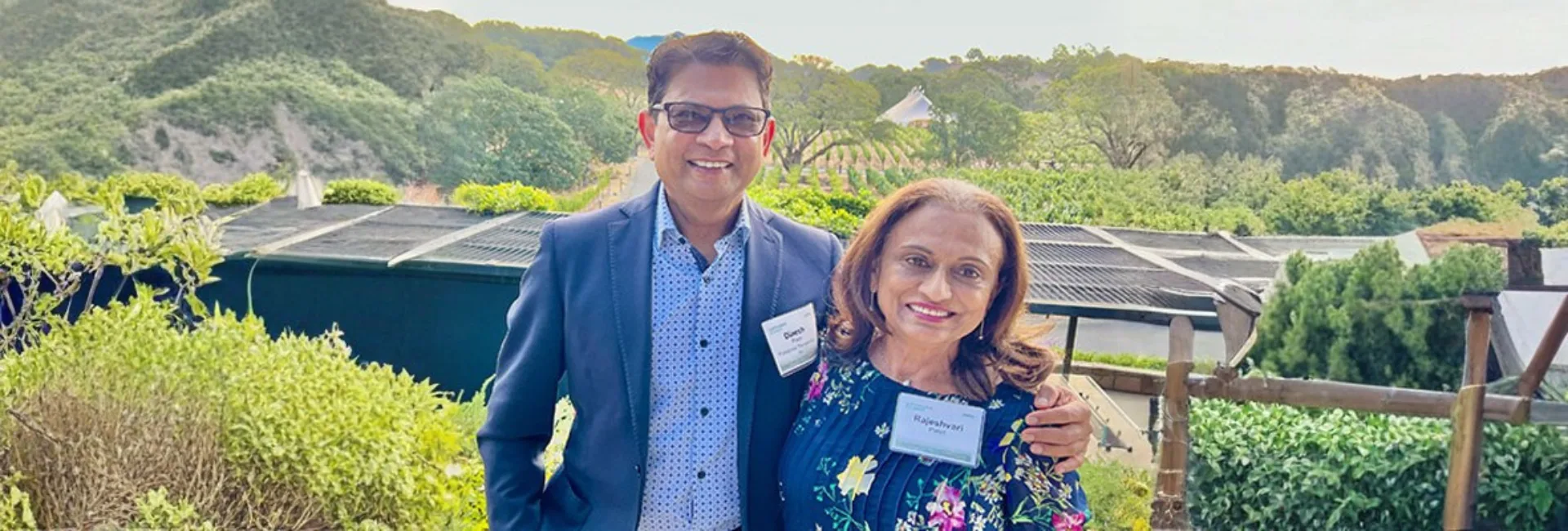 Dinesh and Rajeshvari Patel