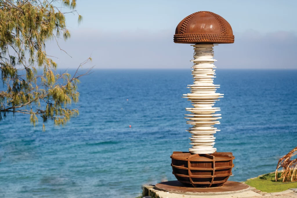 Harsha Vardhan Durugadda_Column of Sound_Sculpture by the Sea_Cottesloe 2017_