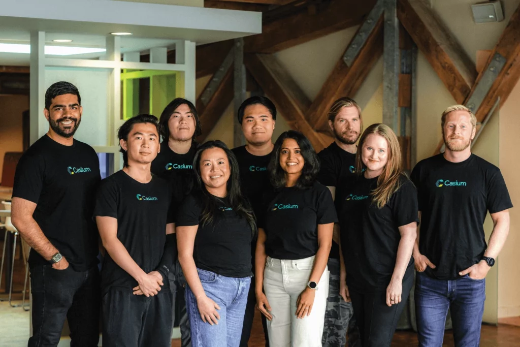 The Casium Team, Photo Credit: Casium