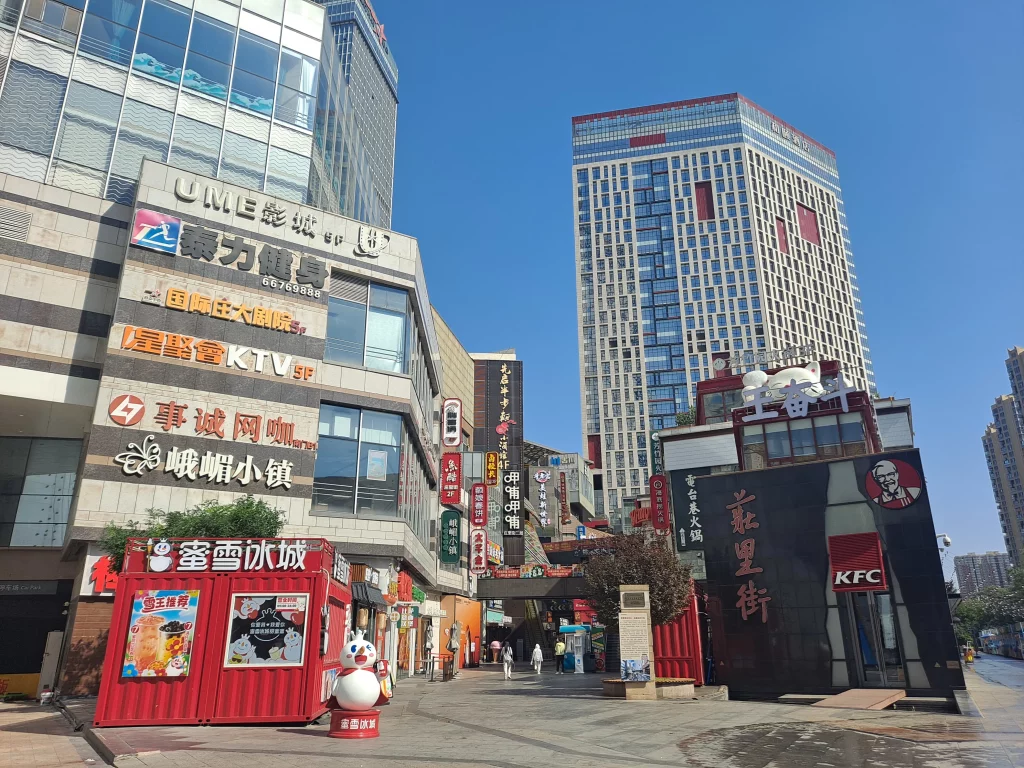 Zhuangli_Commercial Street in Shijiazhuang