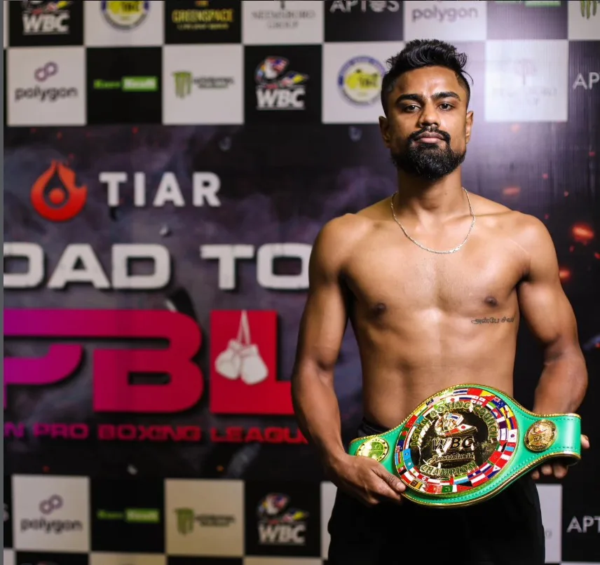 Sathish Karthik | WBC Asian Silver Title Winner