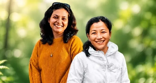 Barkha Subba and Parveen Shaikh