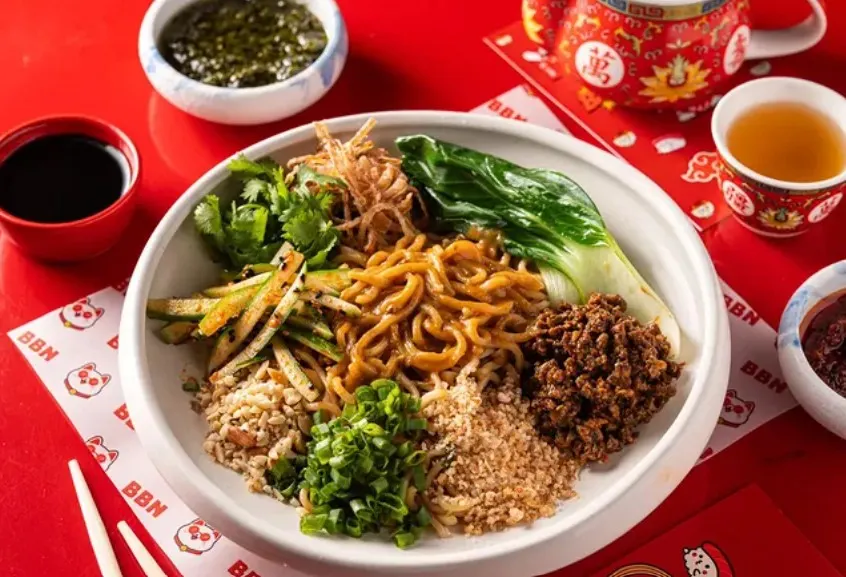 Noodles from Rahul Punjabi's Bang Bang Noodle