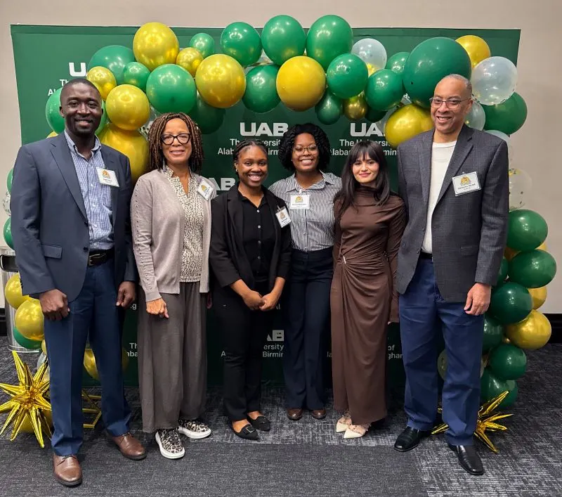 Rooshna with her peers of University of Memphis School of Public Health
