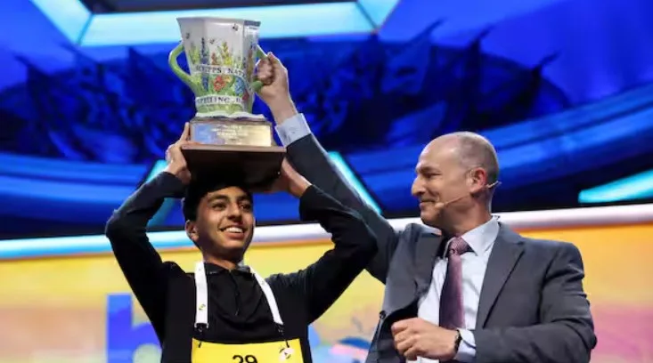Shrey Parikh, 2026 Scripps Spelling Bee champion