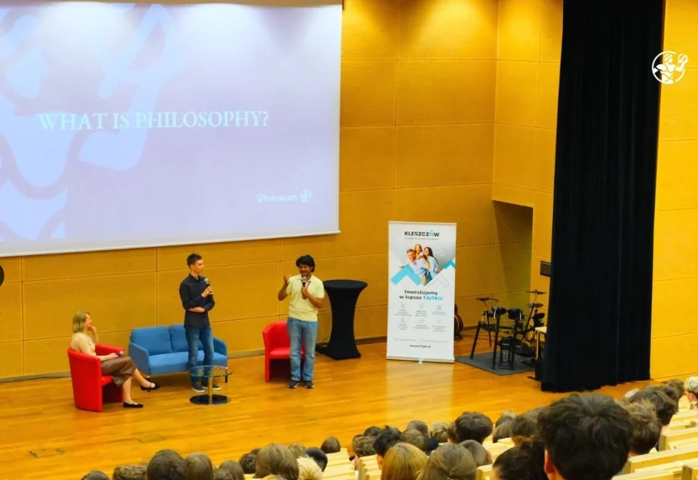 Sarthak at Philosium Conference in Poland