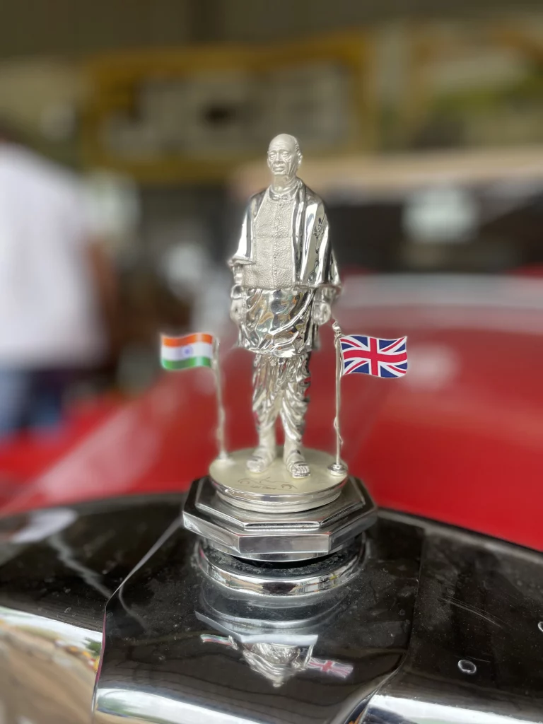 Hood Ornament of Sardar Patel 