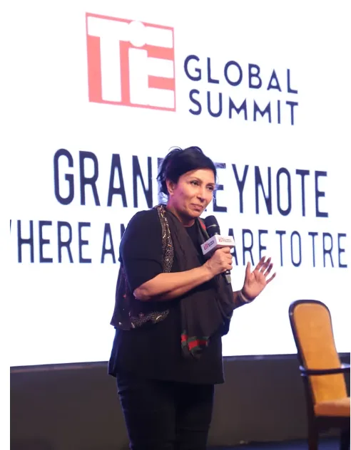 Asha Jadeja Motwani_Speaking at TiE Global Summit