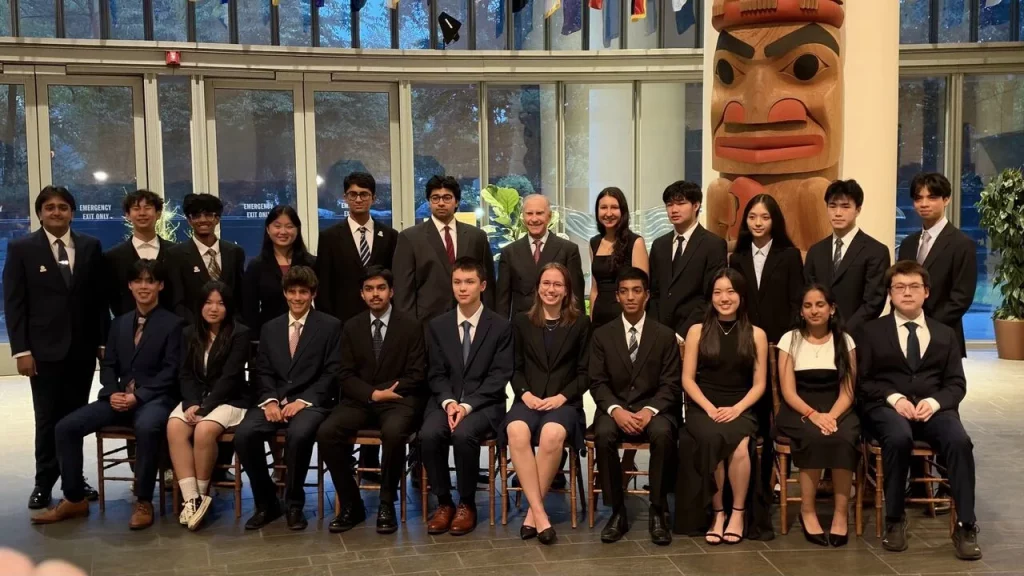 2026 Davidson Fellows with Bob Davidson