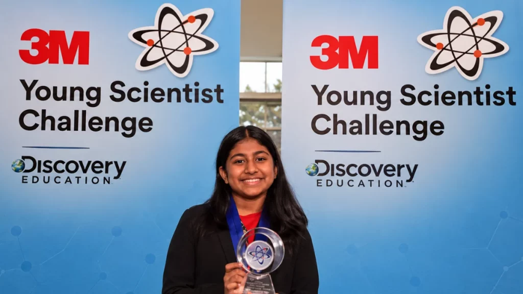 Raji Doshi, 13, Wins 2026 3M Young Scientist Challenge
