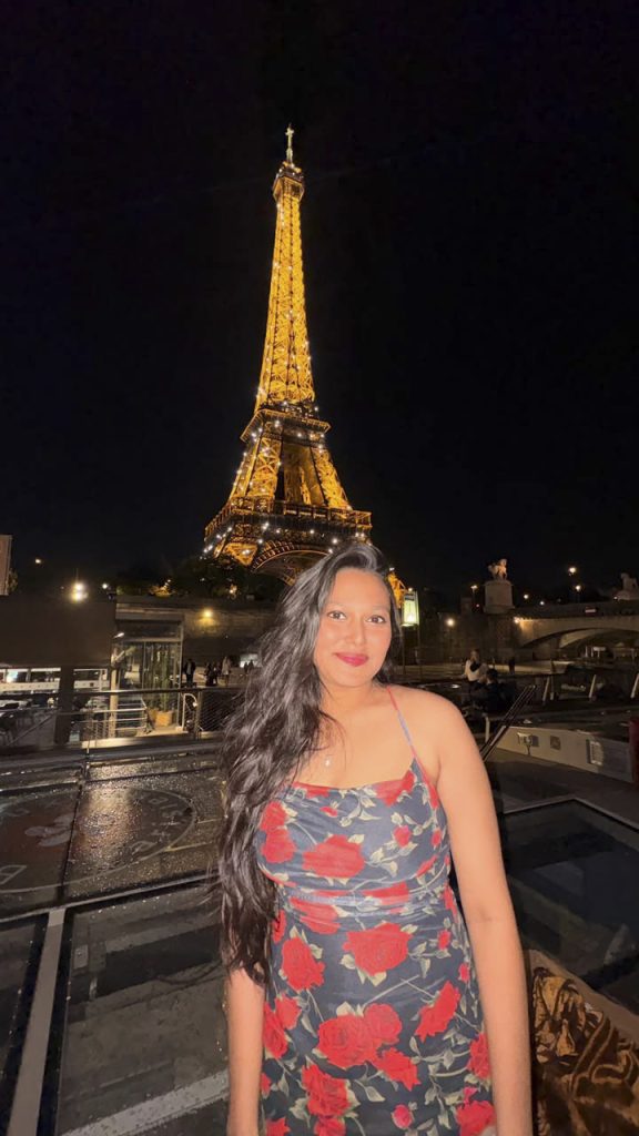 Surabhi Sharma in Paris