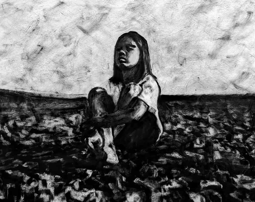 The artwork Silent Land by Abhijeet Shrivastava