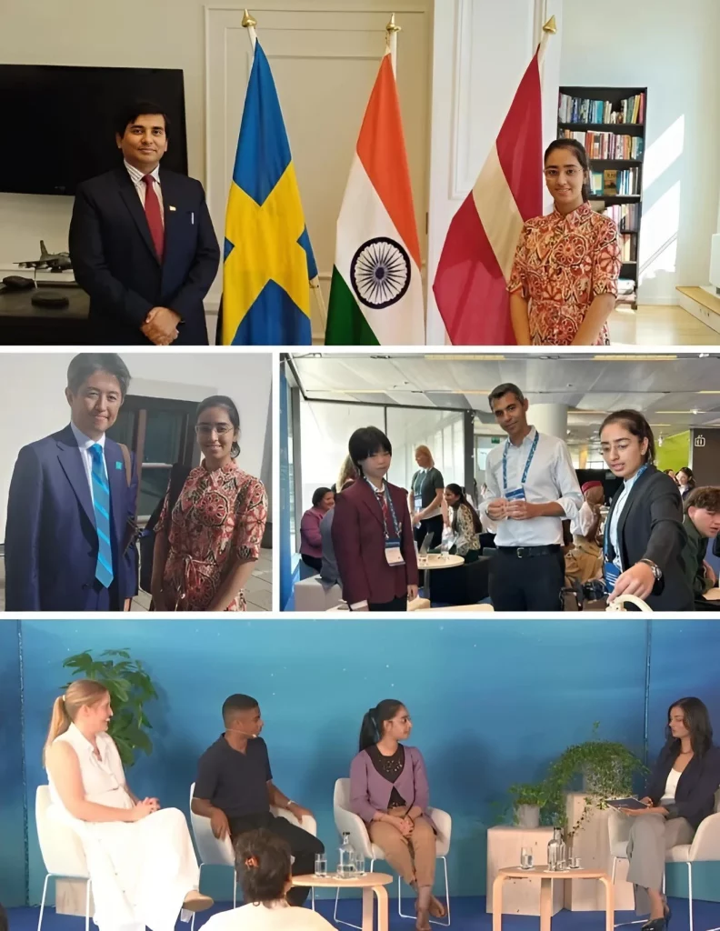 Indian youth | Mannat Kaur at Stockholm | Global Indian